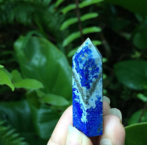 Lapis Lazuli Wand Points