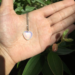 Heart Quartz Necklace