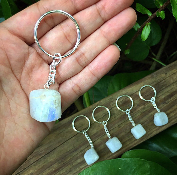 Moonstone Keychain