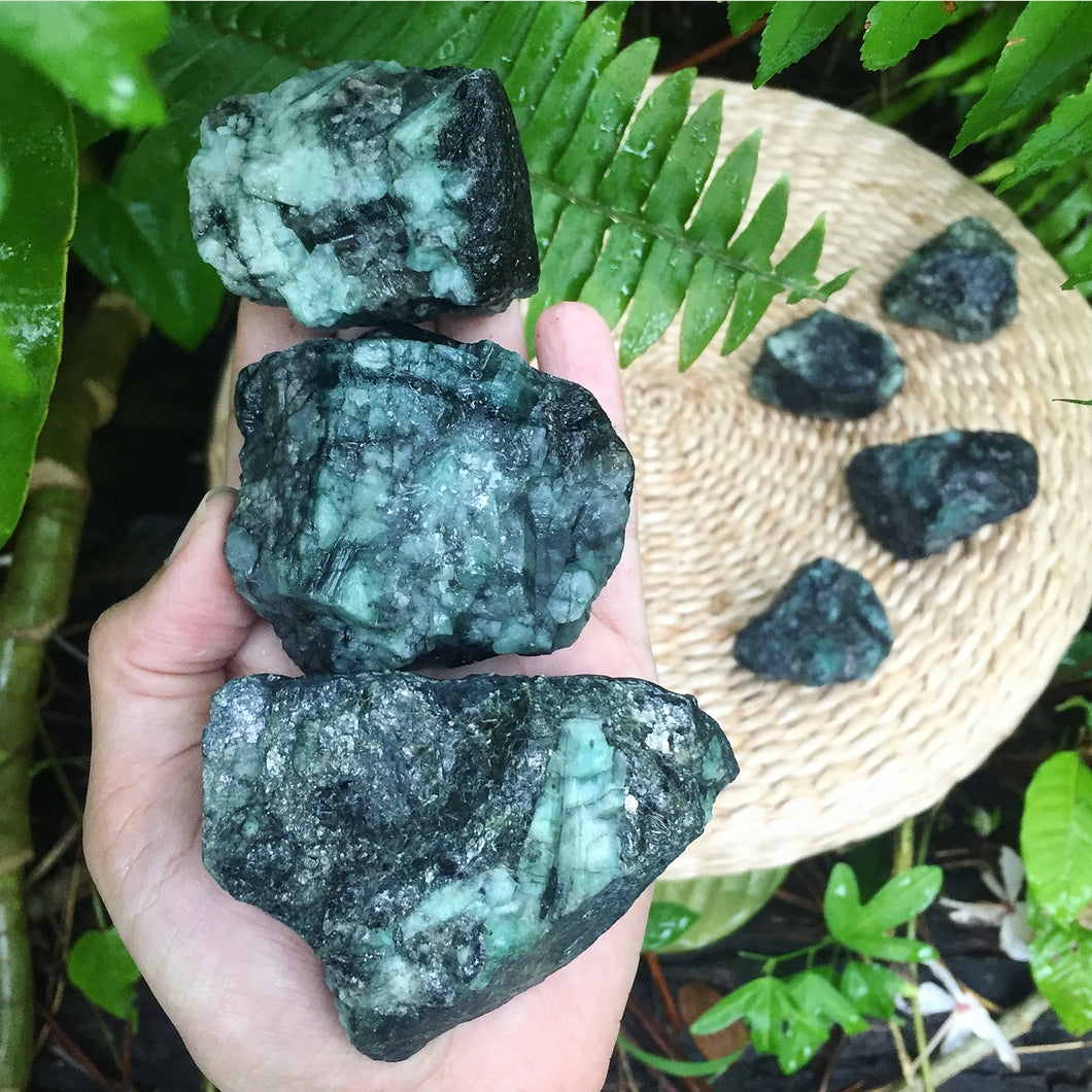 Emerald Large Rough Specimens