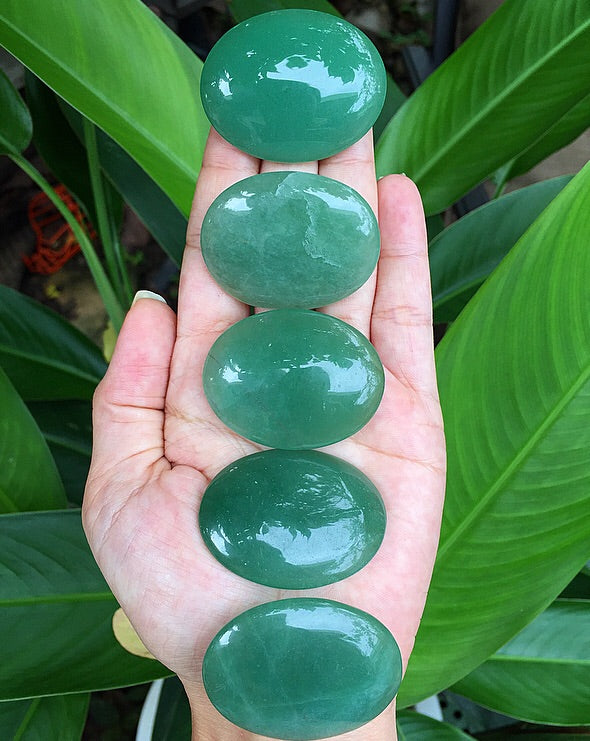 Green Aventurine Palmstones