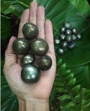 Cargar imagen en el visor de la galería, Jumbo Pyrite Tumblestones
