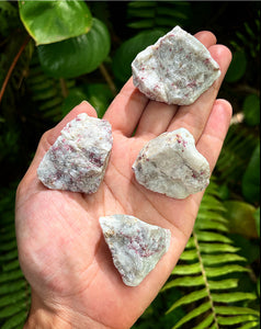 Pink Tourmaline Rough Stones