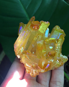 Yellow Angel Aura Clusters