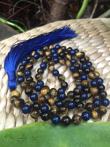 Tiger Eye Japa Mala