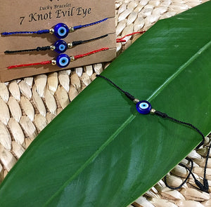 7 Knot Lucky Evel Eye Bracelet