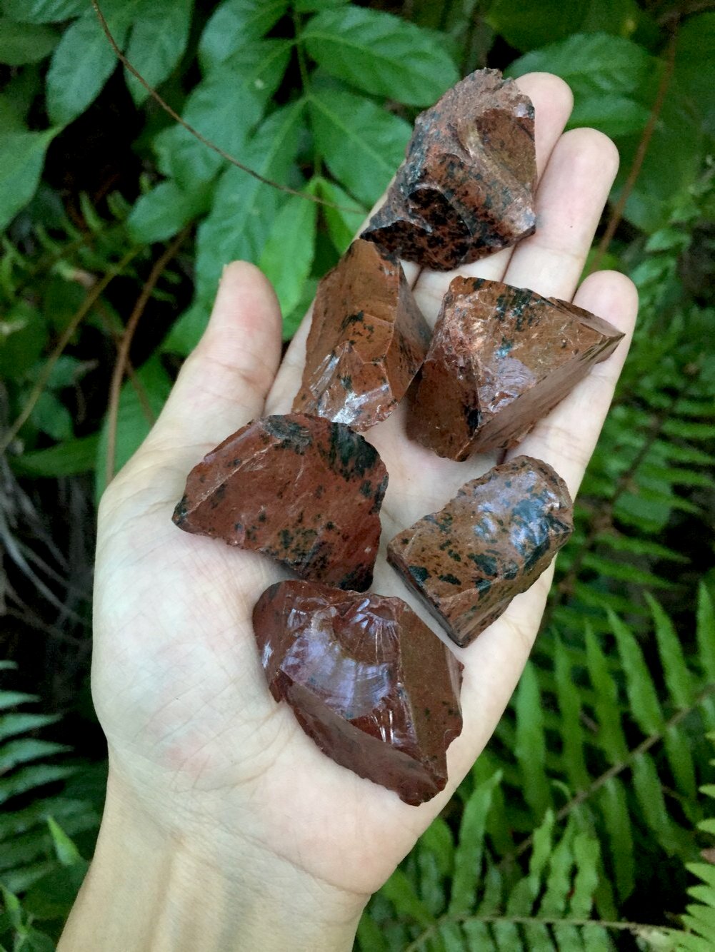 Mahogany Obsidian Raw Stones