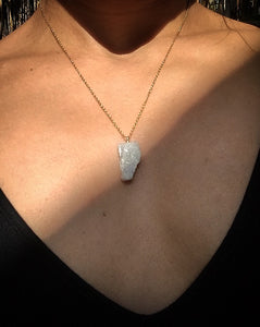 Moonstone Gold Stainless Steel Chain